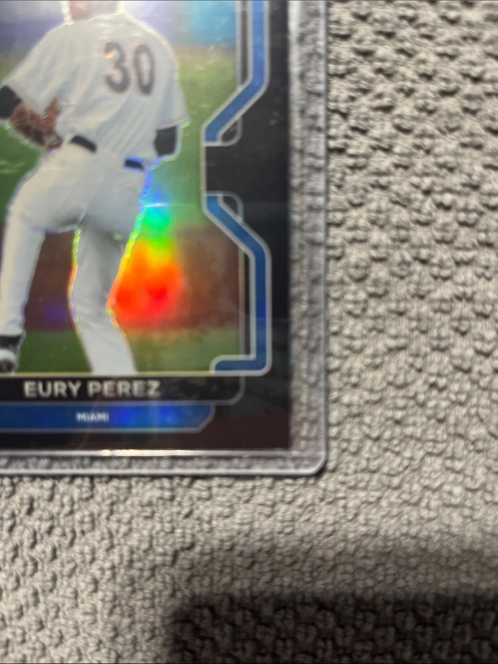 2022 Panini Prizm Black Prizm, Eury Perez #PDP184